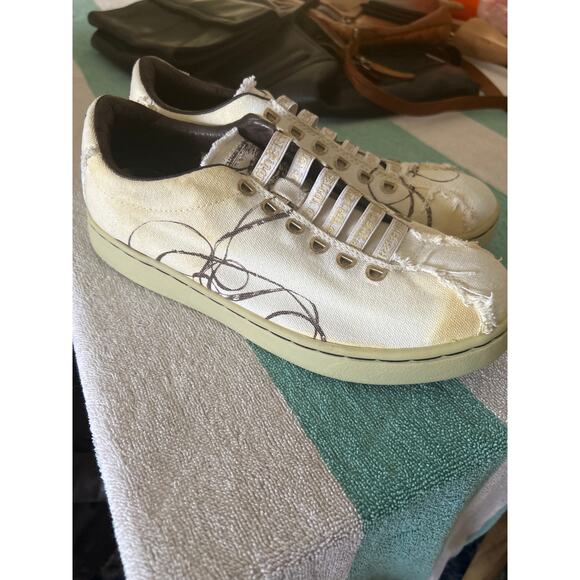 L.A.M.B. Canvas Rasta Sneakers Y2K - Picture 7 of 11